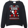 black 5 seconds of summer christmas sweatshirt