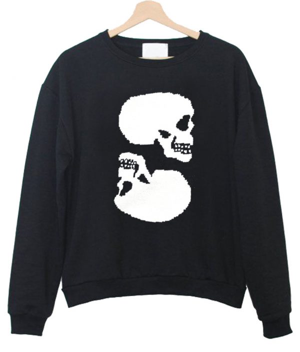 double skull sweater
