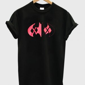 harley quinn bat logo shirt