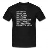 no sexism no racism t shirt