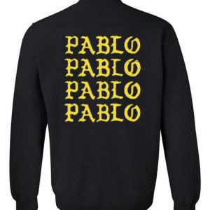 pablo back sweatshirt