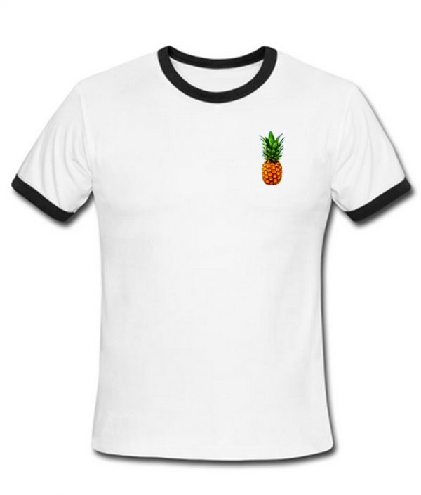 pineapple ringer tshirt