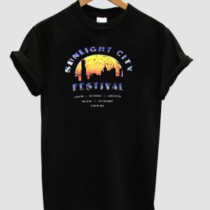 sunlight city t shirt