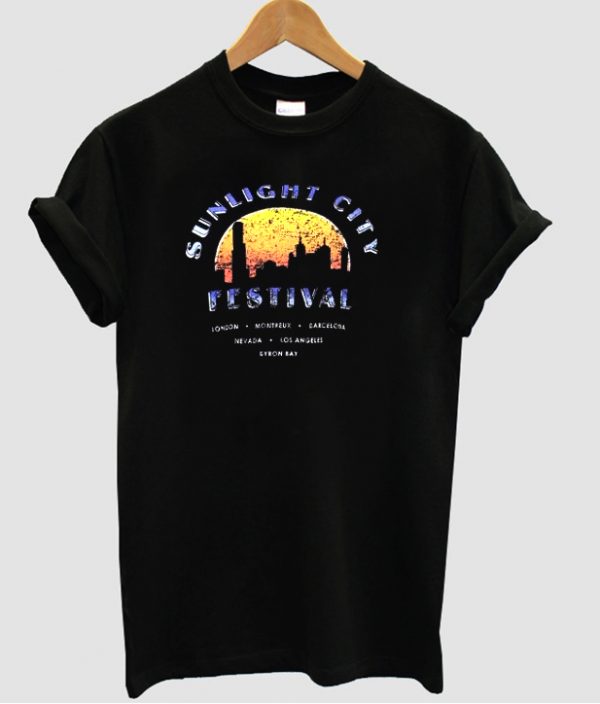 sunlight city t shirt