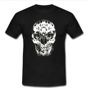 dans skull t shirt