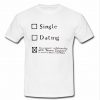 Dating T shirt