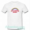 Everything Sucks Rainbow T shirt