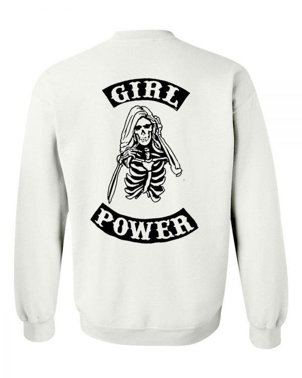 Girl Power Bomber sweatshirt back