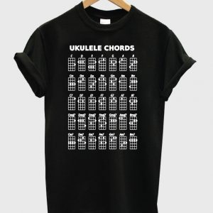 ukulele chords t shirt