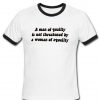 a man of quality ringtshirt