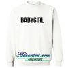 babygirl2 sweatshirt