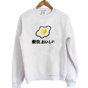 egg japanese sweatshirt