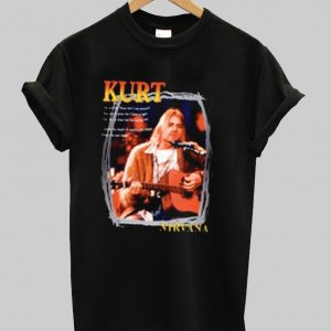 kurt nirvana t shirt