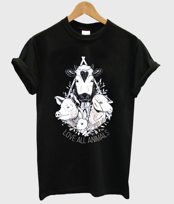 love all animals shirt