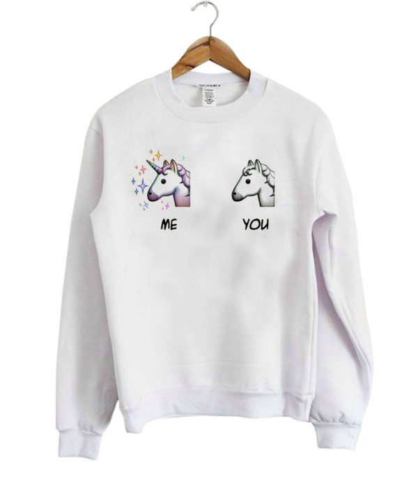 me you unicorn sweatshirt