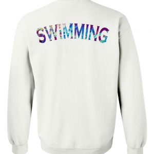 swimming sweatshirt back