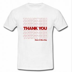 thank you t shirt