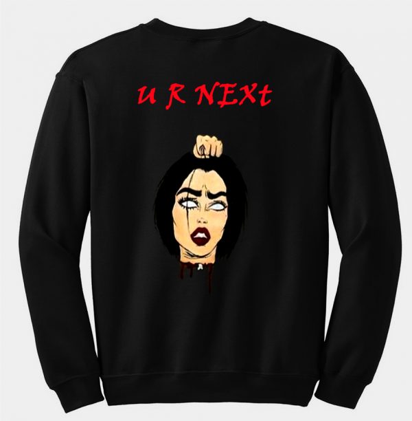 u r next sweatshirt back