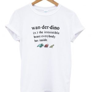 wan der dino shirt