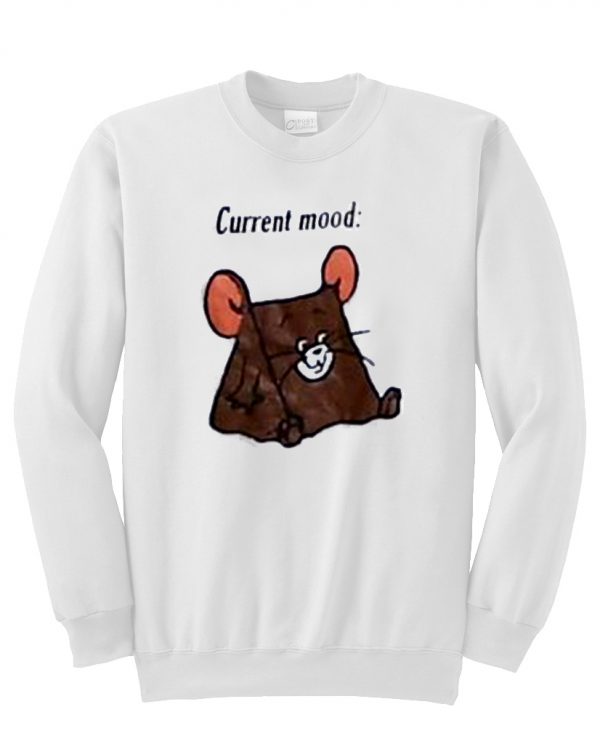 current mood mouse sweatshirt