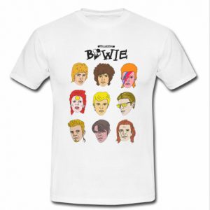 Faces of Bowie T Shirt