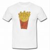 French Fries Slogan Pyjam t shirt