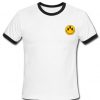 Happy face with three eyes ringtshirt