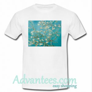 Van Gogh Almond Blossoms Tree t shirt