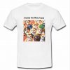 anxiety has many faces t shirt