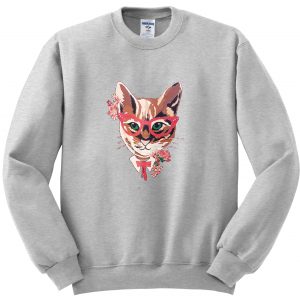 cat cute sweatshirt