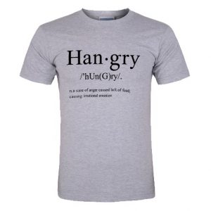 han gry t shirt