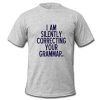 i am silently t shirt