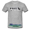 mickey mouse expression t shirt