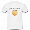 peaches t shirt