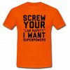 screw your lab safety t shirt