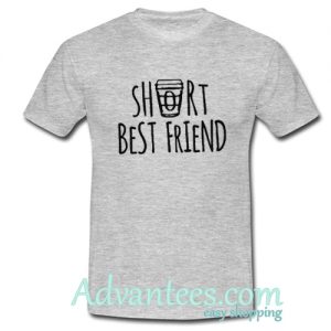 short best friend t shirt
