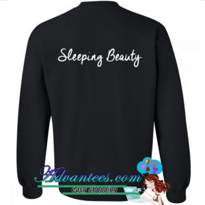 sleeping beauty sweatshirt back