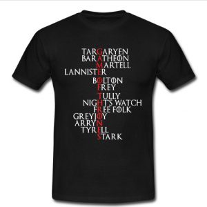 targaryen baratheon t shirt