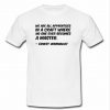 we are all apprentices in a craft t shirt