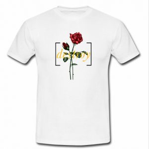 Destroy Red Rose T shirt