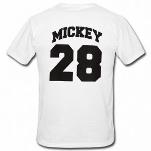 Mickey 28 T Shirt Back