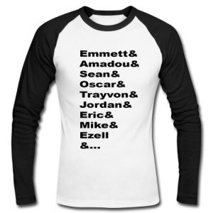 emmett and amadou and sean raglan longsleeve