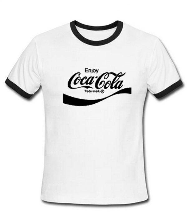 enjoy coca cola trademark ringtshirt