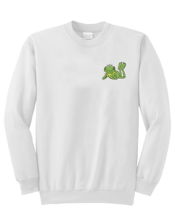 frog sweatshirt