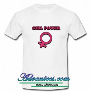 girl power logo t shirt