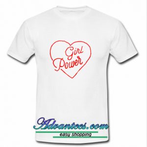 girl power love t shirt