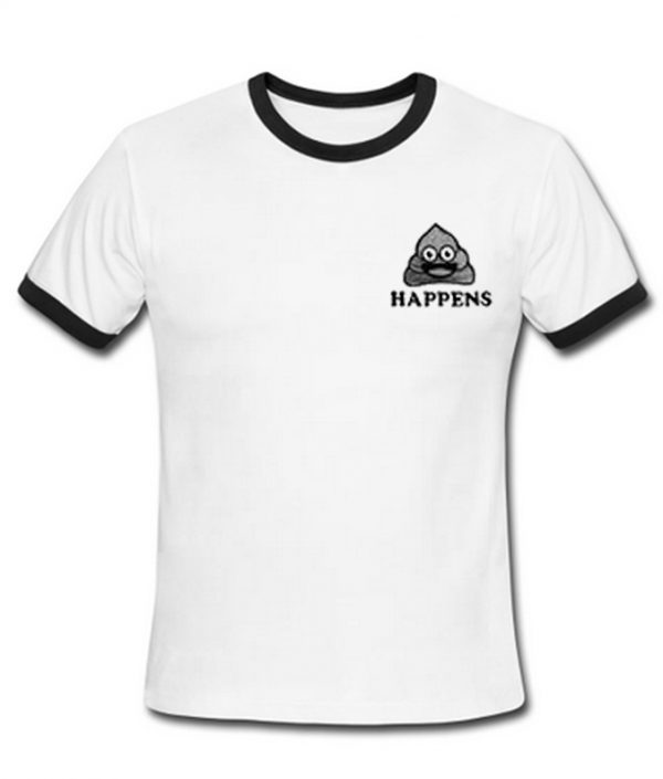 happens emoji ringertshirt