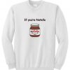 if you're nutella sweatshirt