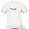 peachy t shirt