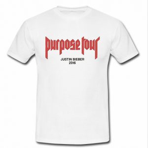 purpose tour justin bieber t shirt